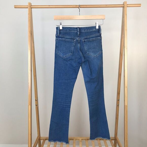 Free People • High Waist Crop Straight Leg Jeans - Picture 4 of 8